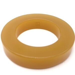 TRADEMARK™ Burch sisters art deco bangle‎ bracelet tan vintage inspired small